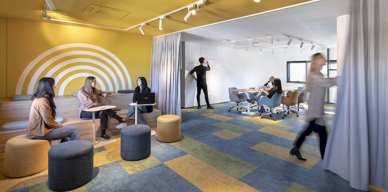 Oficinas modernas y flexibles Creditel